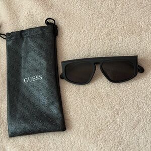 Saint Laurent Matte Black Sunglasses GV 7125/S